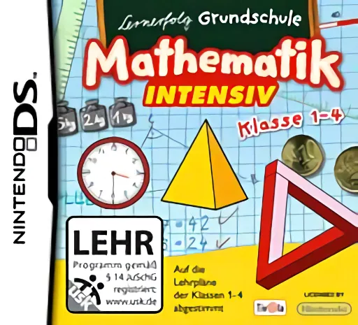 Lernerfolg Grundschule - Mathematik Intensiv - Klasse 1-4 (Europe) (En,Fr,De,Es,It,Tr)